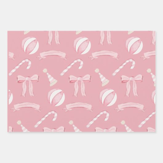Pastel Nutcracker Ballet Geschenkpapier Set (Vorderseite)