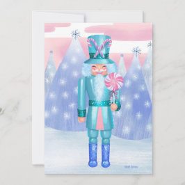 Pastel Nutcracker Candy King DIY Blank Einladung