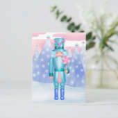 Pastel Nutcracker Candy King Postkarte (Stehend Vorderseite)