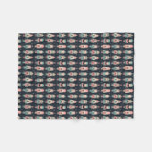 Pastel Nutcracker Fleecedecke (Vorderseite (Horizontal))