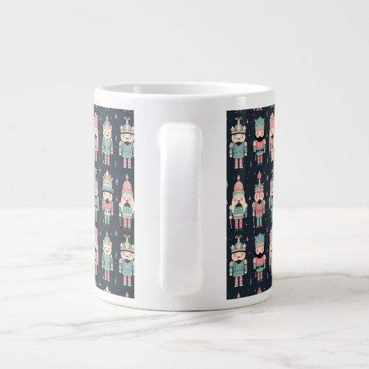 Pastel Nutcracker Jumbo-Tasse (Rückseite)