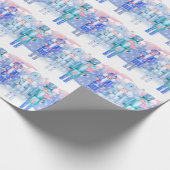 Pastel Nutcracker Kings Geschenkpapier (Ecke)