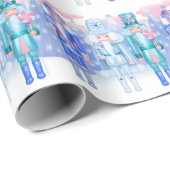 Pastel Nutcracker Kings Geschenkpapier (Rolleneckpunkt)