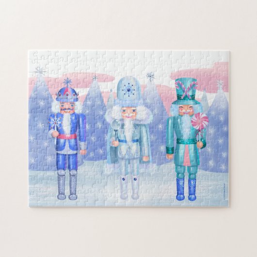Pastel Nutcracker Kings Puzzle (Horizontal)