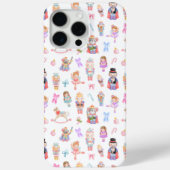 Pastel Nutcracker Muster Case-Mate iPhone Hülle (Rückseite)