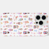 Pastel Nutcracker Muster Case-Mate iPhone Hülle (Rückseite (Horizontal))