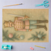 Pastel Nutcracker Soldier Christmas Decoupage Seidenpapier (Basteln)