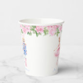 Pastel Nutcracker Weihnachten Personalisiert Pappbecher (Links)