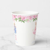 Pastel Nutcracker Weihnachten Personalisiert Pappbecher (Rechts)