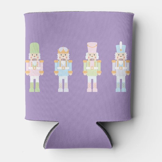 Pastel Nutcrackers Dosenkühler (Vorderseite)