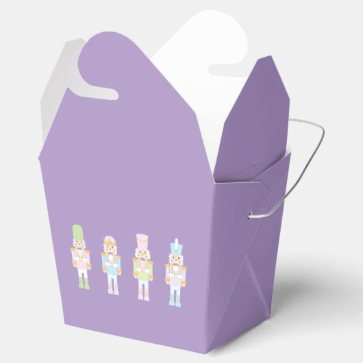 Pastel Nutcrackers Geschenkschachtel (Geöffnet)