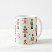 Pastel Nutcrackers und Ballerinas Kaffeetasse (VorderseiteRechts)