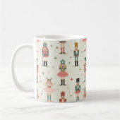 Pastel Nutcrackers und Ballerinas Kaffeetasse (Links)
