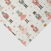 Pastel Nutcrackers und Ballerinas Seidenpapier (Detail)