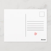 Pastel Oaster Brunch Eierjagd Niedliche Einladung Postkarte (Rückseite)