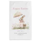 Pastel Oaster Bunny Kleine Geschenktüte (Rückseite)