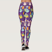 Pastel Oaster Bunny Pattern Leggings (Rückseite)
