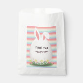 Pastel Oaster Egg Bunny Baby Dusche Geschenktütchen (Vorderseite)