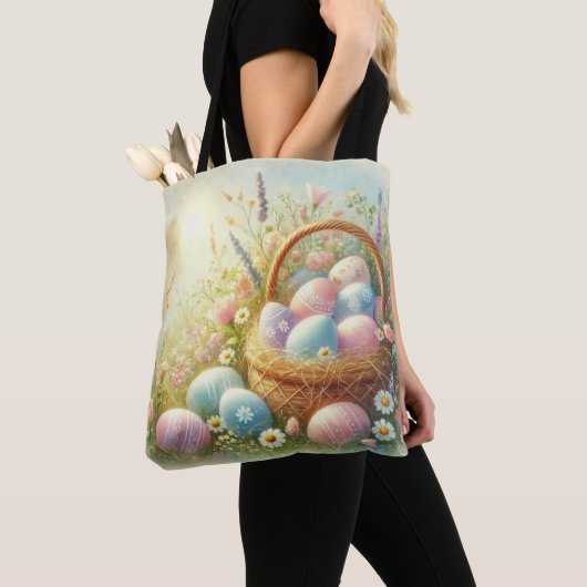 Pastel Oaster Egg Hunt Tasche (Von Nahem)