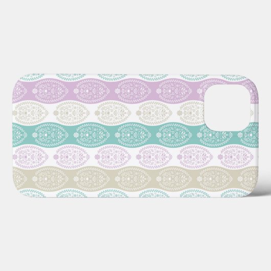 Pastel Oaster Egg Muster - Frühjahrsgestaltung Case-Mate iPhone Hülle (Rückseite (Horizontal))