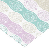 Pastel Oaster Egg Muster - Frühjahrsgestaltung Kurzer Tischläufer (Ecke)