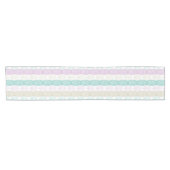 Pastel Oaster Egg Muster - Frühjahrsgestaltung Kurzer Tischläufer (Horizontal)