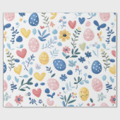 Pastel Oaster Large Print - 30" x 6' Roll Geschenkpapier (Flach)