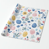 Pastel Oaster Large Print - 30" x 6' Roll Geschenkpapier (Ungerollt)