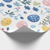 Pastel Oaster Large Print - 30" x 6' Roll Geschenkpapier (Ecke)