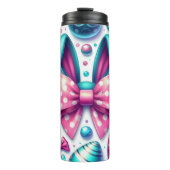 Pastel Oaster Wrap Sublimierung Thermosbecher (Vorderseite)