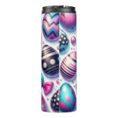 Pastel Oaster Wrap Sublimierung Thermosbecher (Rückseite)