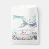 Pastel Ocean Treasure Mermaid Girl Geschenktütchen (Vorderseite)