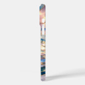 Pastel Ocean Wave Aesthetic Phone Case (Rückseite / Links)