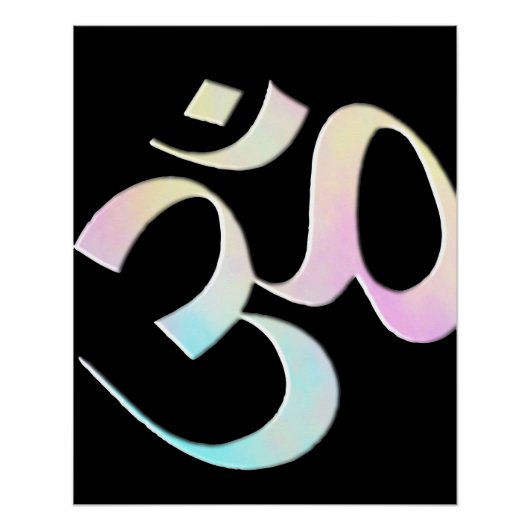 Pastel Om  Poster (Vorderseite)