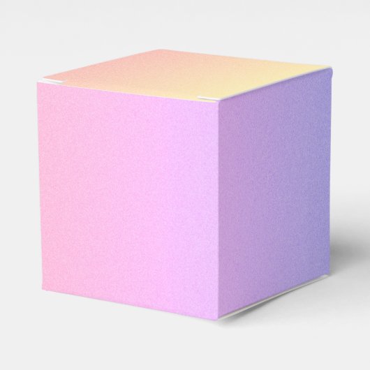 Pastel Ombre Geschenkschachtel (Vorderseite)
