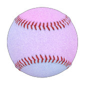 Pastel Ombre Glitzer Baseball (Vorderseite)