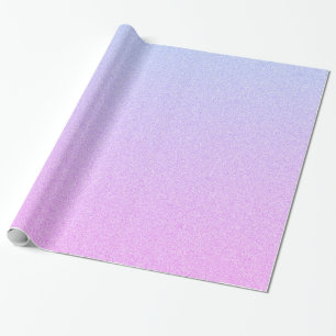 Pastel Ombre Glitzer Geschenkpapier