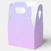 Pastel Ombre Glitzer Geschenkschachtel (Geöffnet)