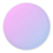 Pastel Ombre Glitzer Keramikknauf (Vorderseite)