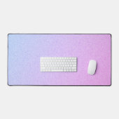 Pastel Ombre Glitzer Schreibtischunterlage (Tastatur & Maus)