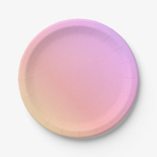 Pastel Ombre Pappteller