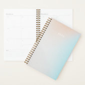 Pastel Ombre Sky Personalisiert 2025 Planer (Anzeige)