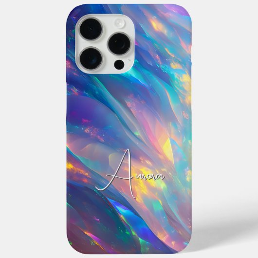Pastel Opal Glow - Eleganter, benutzerdefinierter  Case-Mate iPhone Hülle (Rückseite)