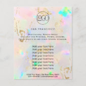 Pastel opal IMITATE Holograph Flyer (Vorne)