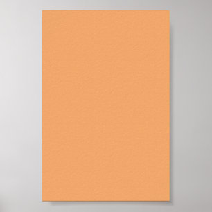 Pastel Orange Hintergrund auf einem Poster