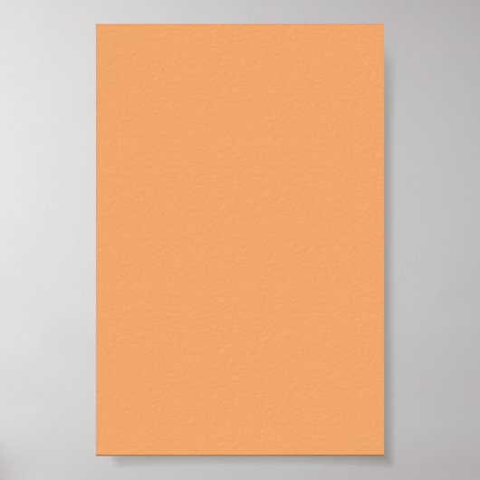 Pastel Orange Hintergrund auf einem Poster (Vorne)