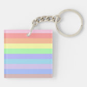 Pastel Orange Schlüsselanhänger (Rückseite)