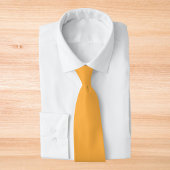 Pastel Orange Solid Color Krawatte