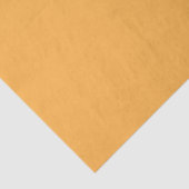 Pastel Orange Solid Color Seidenpapier (Detail)