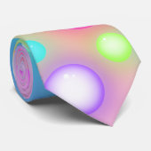 Pastel Orbs Neck Tie Krawatte (Gerollt)